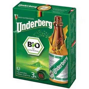 3 flesjes Bio Underberg