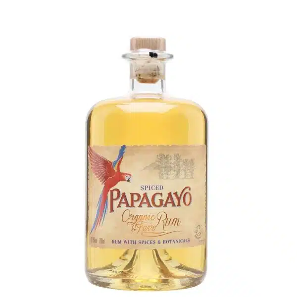 Fles Papagayo Organic Spiced Rum