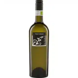 Fles La Jara Pinot Grigio Bianco wijn.