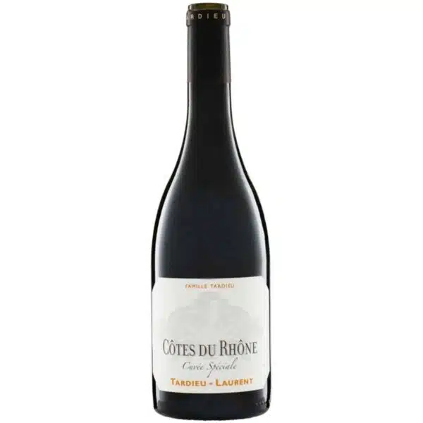 Fles Tardieu Côtes-du-Rhône Cuvée Spéciale 2020.