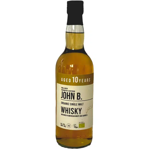 John B. Organic Single Malt Whisky 10 jr