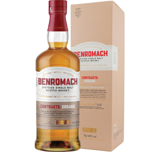 Benromach Organic Single Malt Whisky 2012 70cl biologische single malt whisky uit Schotland