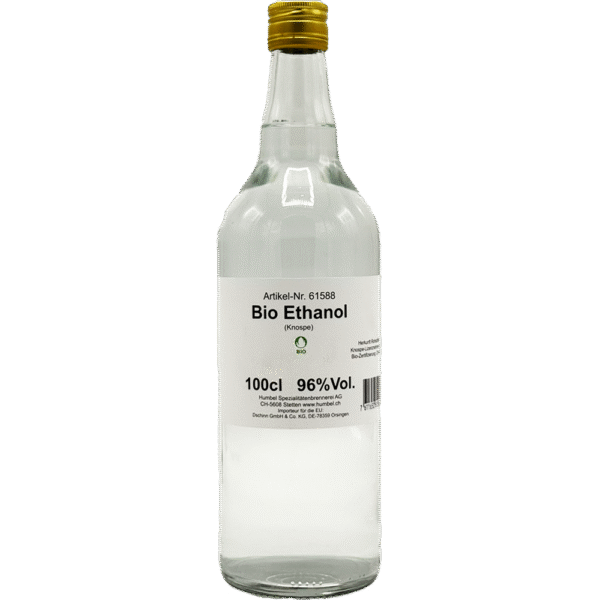 Biologische Alcohol Ethanol 96% (1000ml)