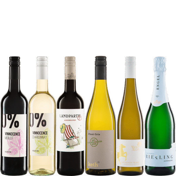 Wijnpakket Biologische Alcoholvrije Wijn – 6 flessen 0% biologisch