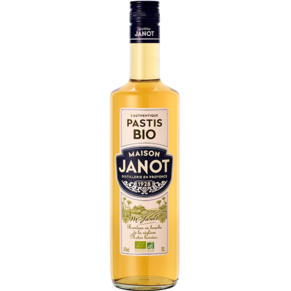 Janot Pastis Bio biologische pastis uit de Provence 70cl