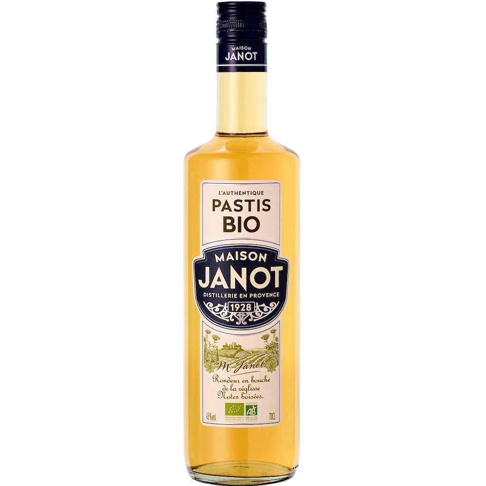 Janot Pastis Bio biologische pastis uit de Provence 70cl