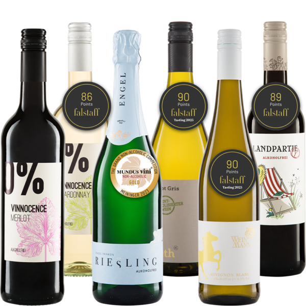 Wijnpakket Biologische Alcoholvrije Wijn – 6 flessen 0% biologisch