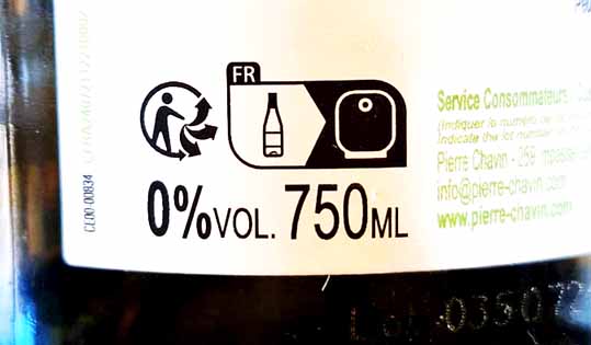 Alcoholvrije wijn met daadwerkelijk 0% alcohol.