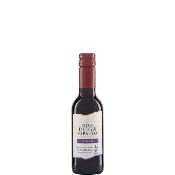 Don Diego Tinto Tempranillo 250ml – Biologische rode wijn in klein flesje