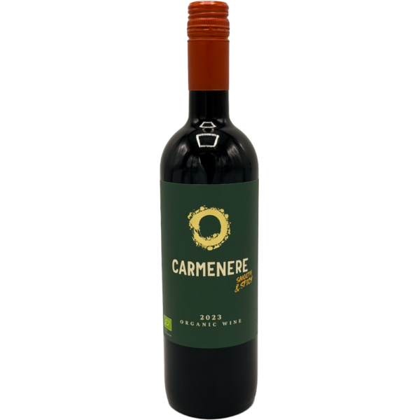 Emiliana O Carménère biologische rode wijn uit Chili met kersen en pruimen