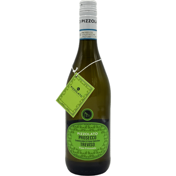 Biologische prosecco van Glera druiven uit Treviso Italië met frisse tonen van groene appel en citrus