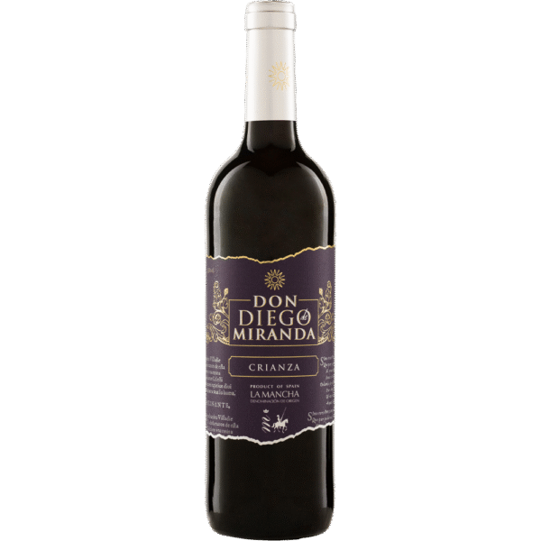 Fles Don Diego Tinto Crianza biologische rode wijn – kruidig, rijp en soepel Spaans rood
