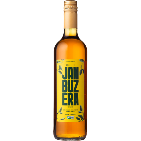 Jambuzera Cachaça biologisch vegan uit Brazilië met Jambu en eikenhoutrijping 1000 ml