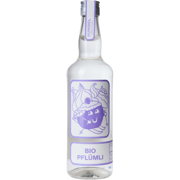 Fles Humbel Biologische Pruimen Schnaps 70cl