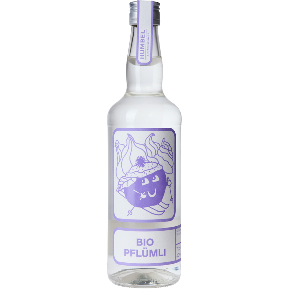 Fles Humbel Biologische Pruimen Schnaps 70cl