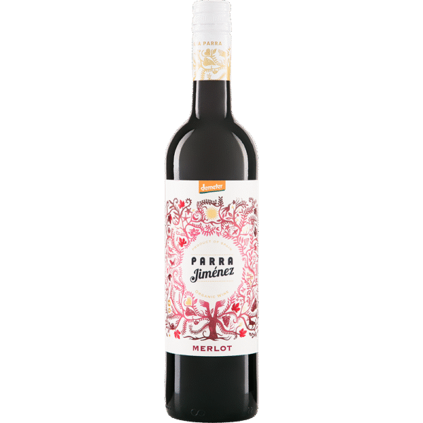 Fles Parra Merlot 2024 – Biologische rode wijn met rijp rood fruit uit Spanje