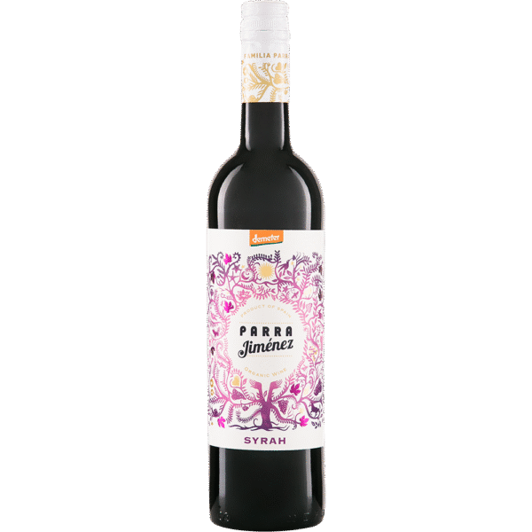 Fles Parra Syrah 2024 – Biologische rode wijn met kruidige en fruitige tonen