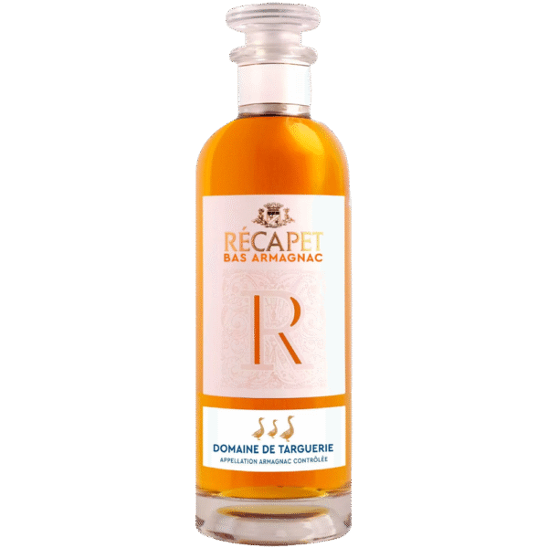 Fles Armagnac Récapet VSOP 70cl van Domaine de Targuerie – Biologische Armagnac uit Bas-Armagnac
