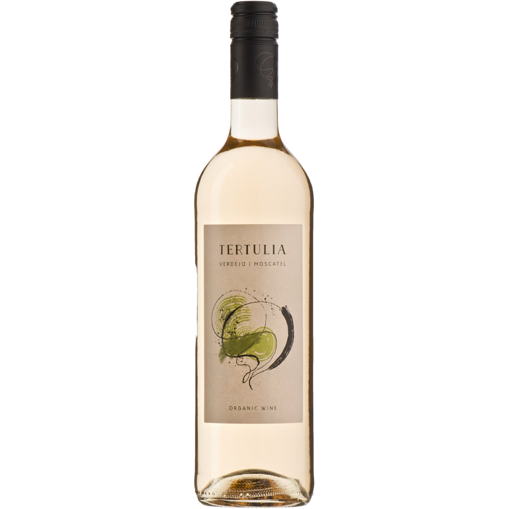 Fles Tertulia Verdejo-Moscatel 75cl – Biologische Verdejo Moscatel uit Spanje