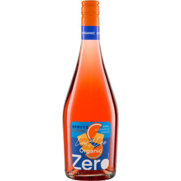 Spritz Lou & Leo Alcoholvrij biologische spritz uit Emilia Romagna Italië met citrus en kruidige smaak