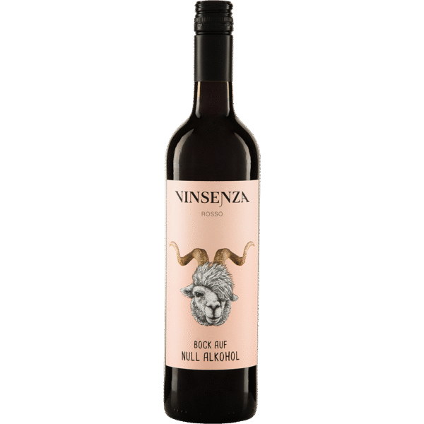 Vinsenza Rosso Alcoholvrij biologische rode wijn uit Spanje met fruitige tonen van kers en pruim