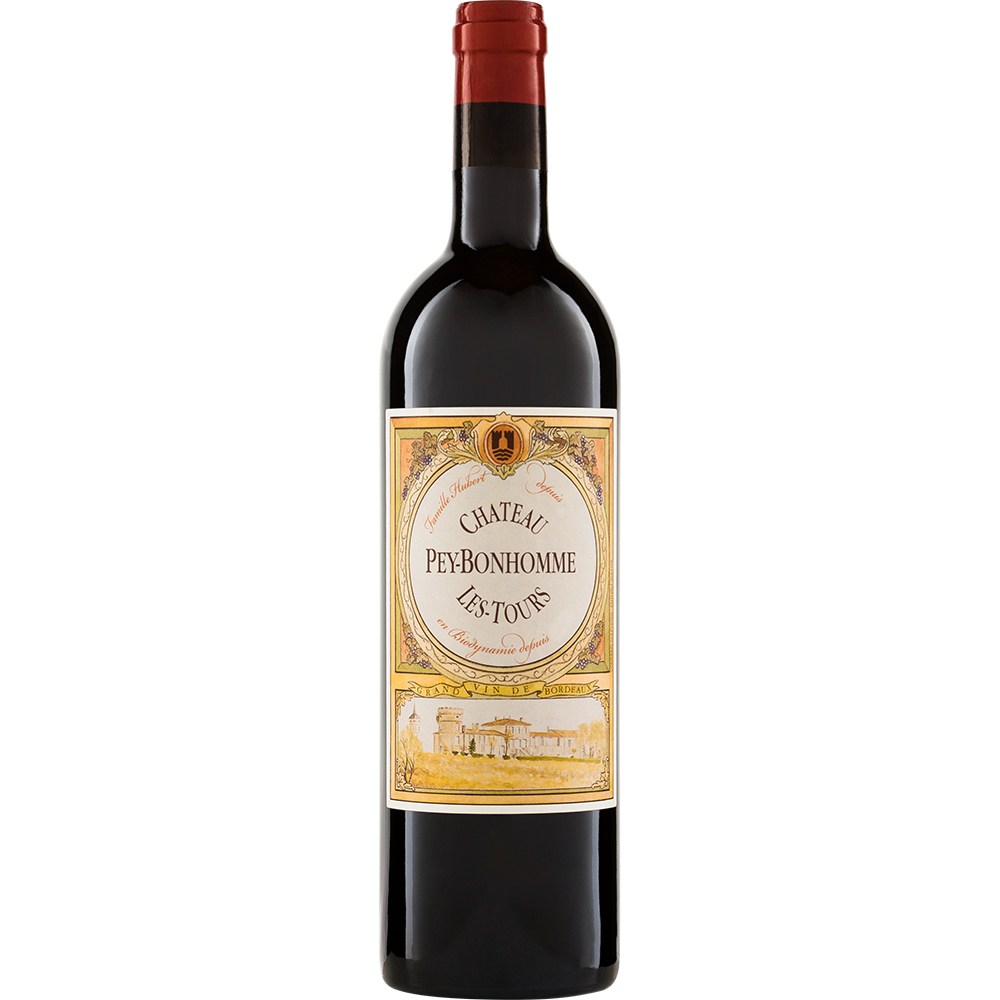 Château Peybonhomme Les Tours Blaye Côtes de Bordeaux biodynamische rode wijn