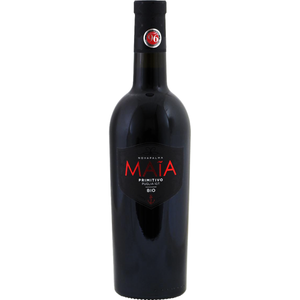 Maia Primitivo biologische rode wijn van Cielo e Terra uit Puglia