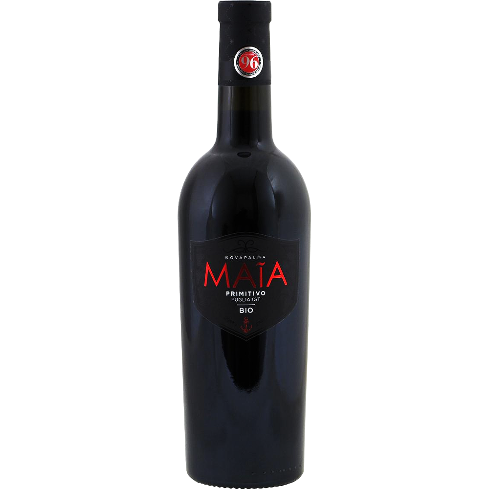 Maia Primitivo biologische rode wijn van Cielo e Terra uit Puglia