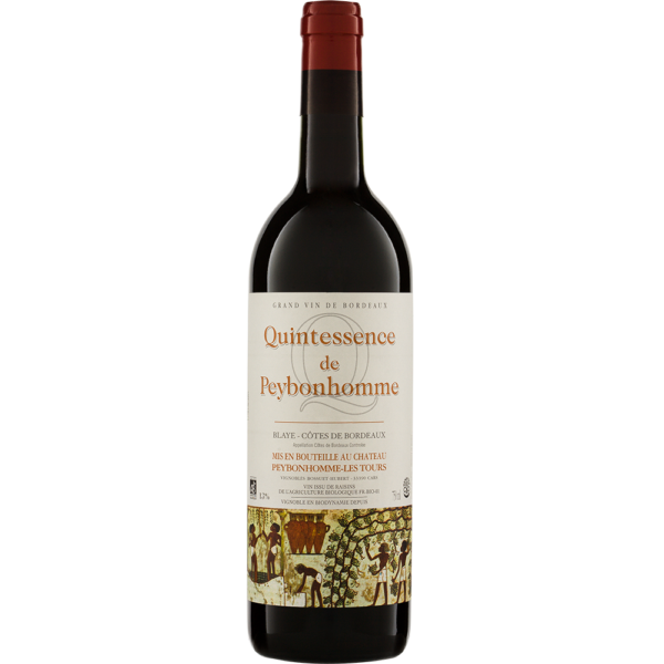 Quintessence de Peybonhomme Blaye Cotes de Bordeaux biodynamische natuurwijn rood