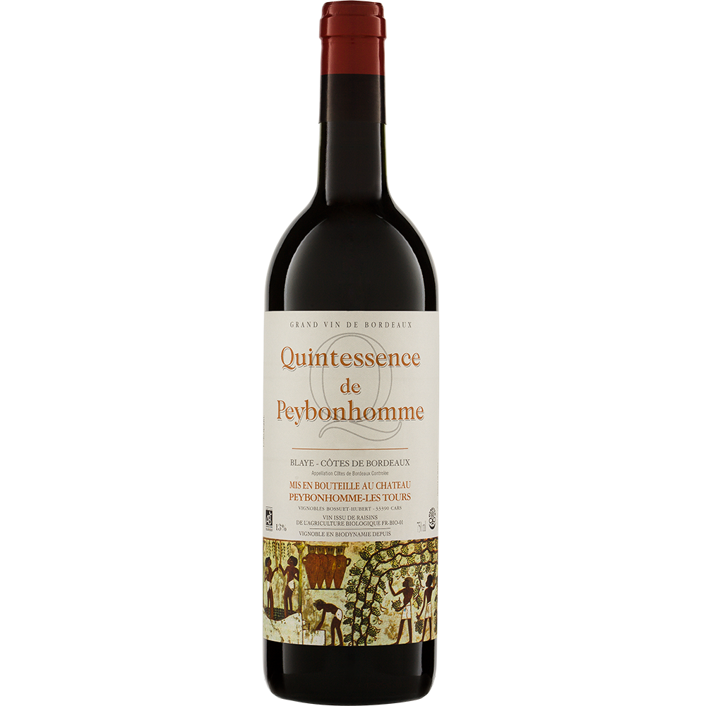 Quintessence de Peybonhomme Blaye Cotes de Bordeaux biodynamische natuurwijn rood
