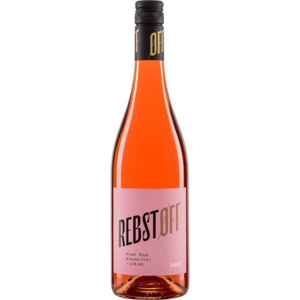 Weingut Keth Rebstoff Pinot Rosé Alcoholvrij biologische alcoholvrije rosé uit Rheinhessen