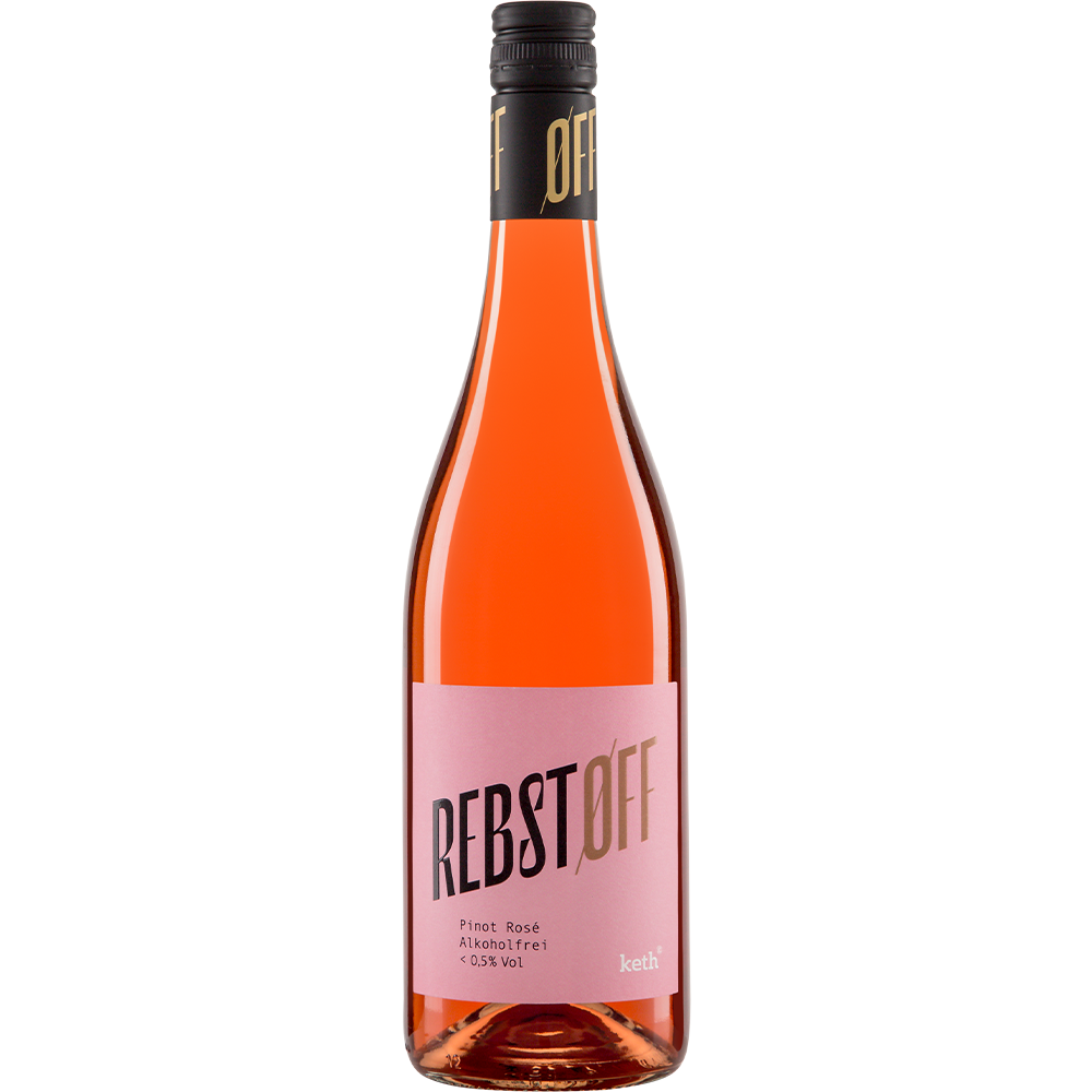 Weingut Keth Rebstoff Pinot Rosé Alcoholvrij biologische alcoholvrije rosé uit Rheinhessen