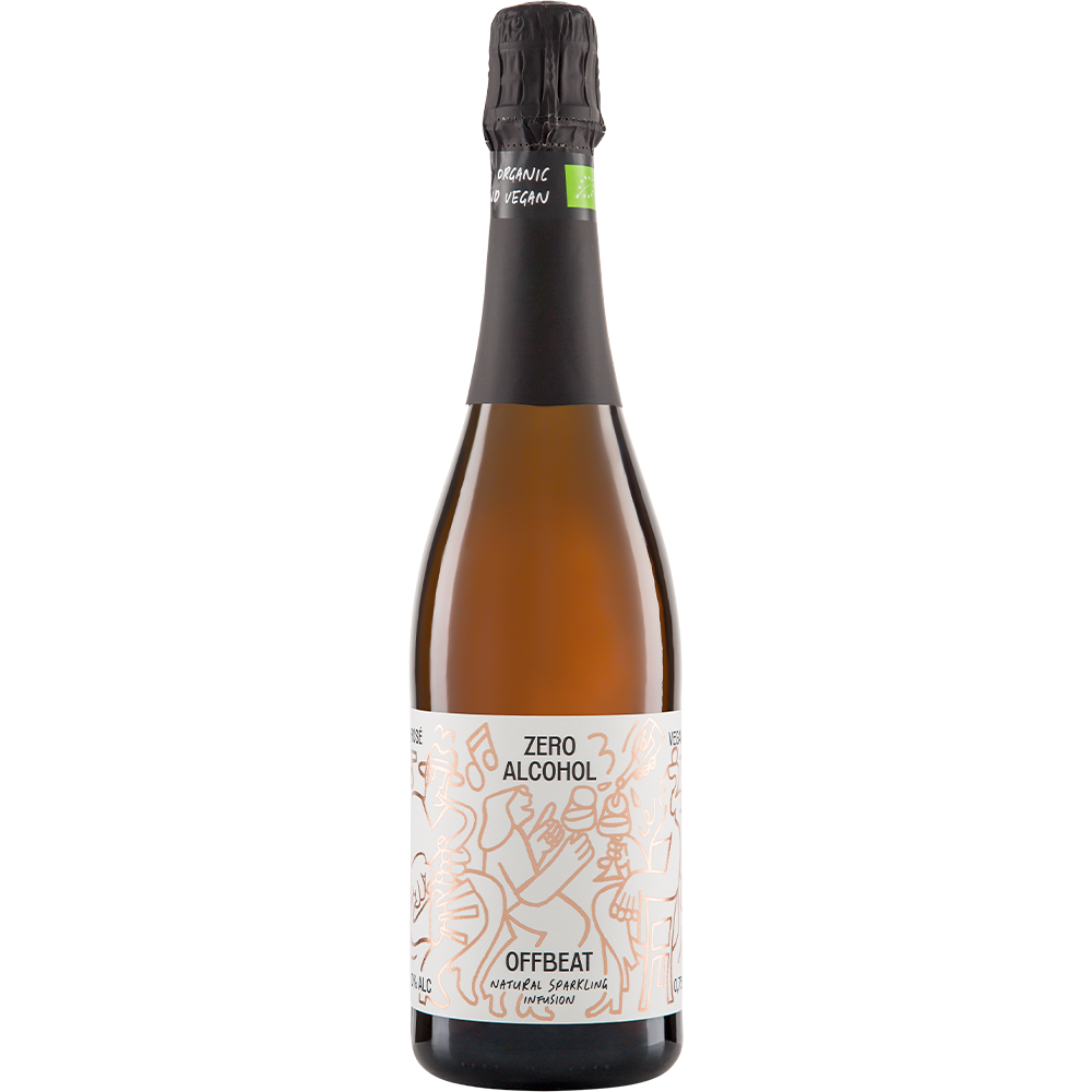 La Jara Offbeat Sparkling Rosé alcoholvrije mousserende rosé uit Italië