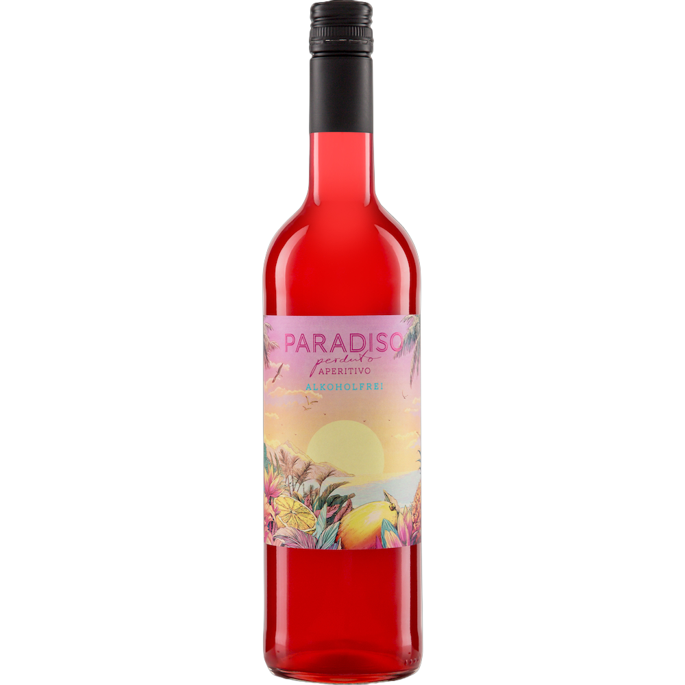 Paradiso Aperitivo Spritz Alcoholvrij biologische alcoholvrije aperitief uit Italië met mango ananas en sinaasappel